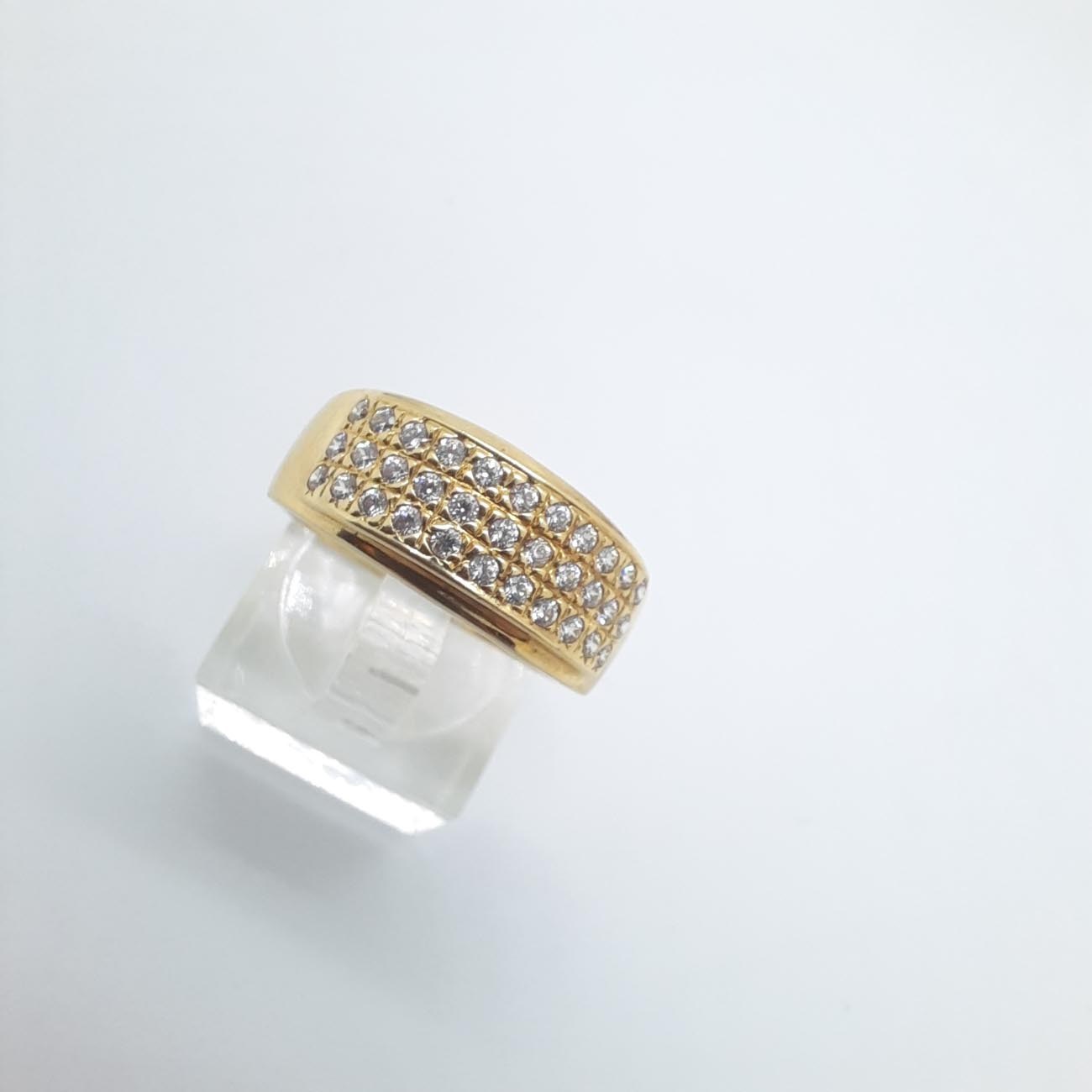 Χρυσό δαχτυλίδι K14 spectacular